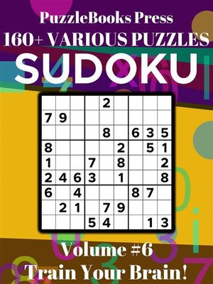 cover image of PuzzleBooks Press Sudoku &#8211; Volume 6